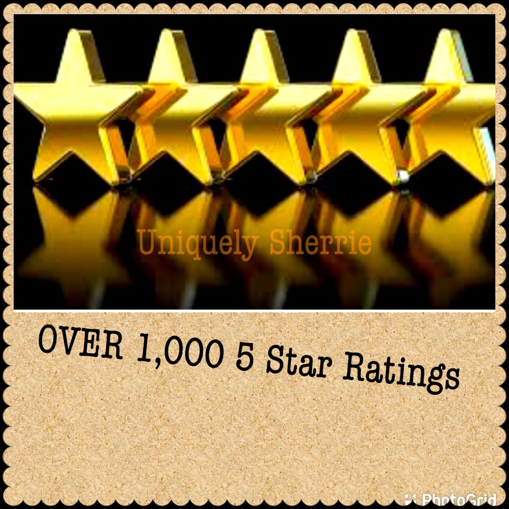 TOP SELLER! Over 1,000 🌟 🌟 🌟 🌟 🌟